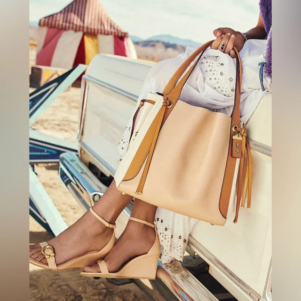 Coach 1941 Harmony Hobo In Colorblock NWT - Picture 4 of 17